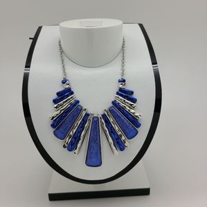 Blue Statement Necklace